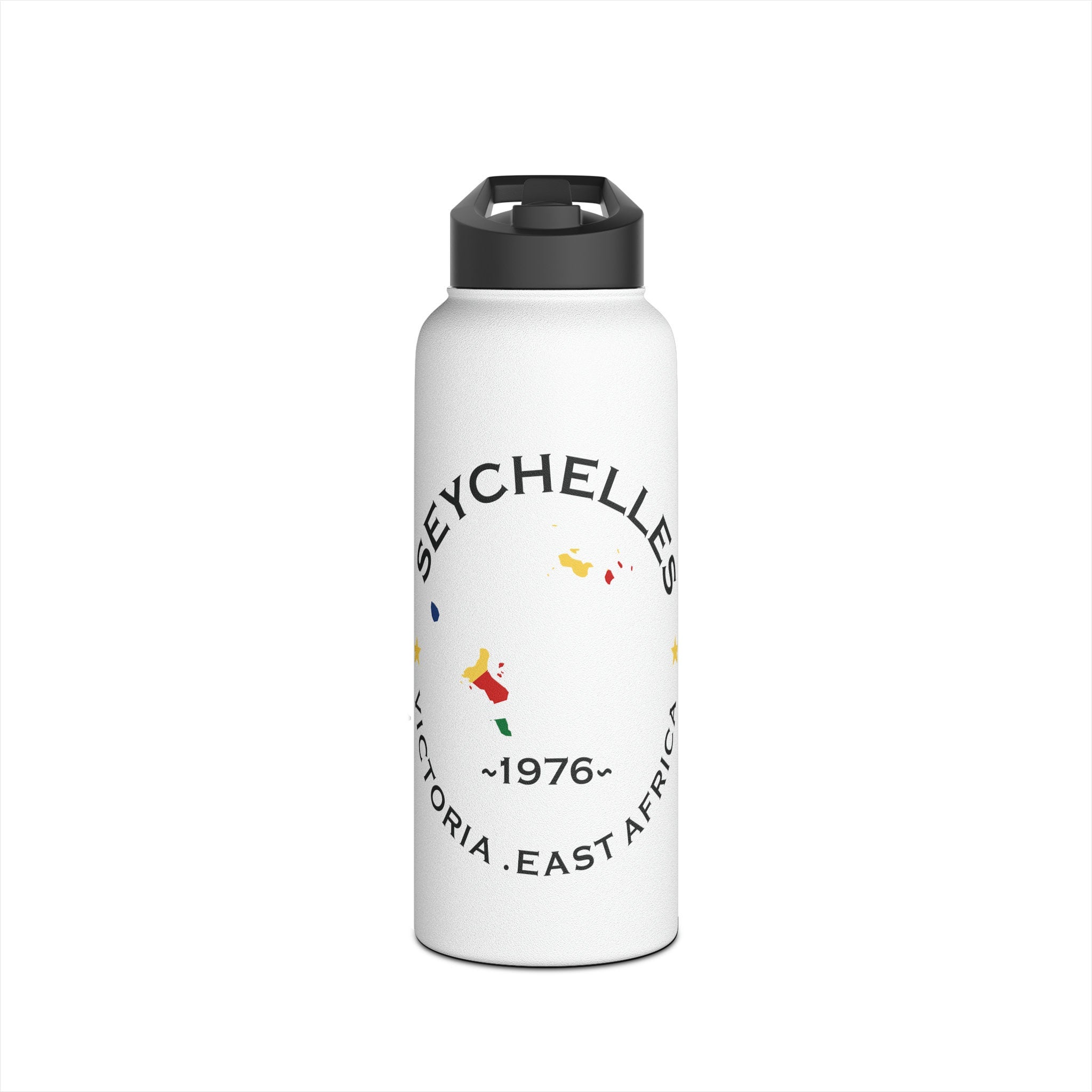 Seychelles Stainless Steel Water Bottle.