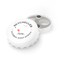 Seychelles Bottle Opener and Fridge Magnet