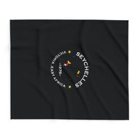 Seychelles Inspired Premium Fleece blanket