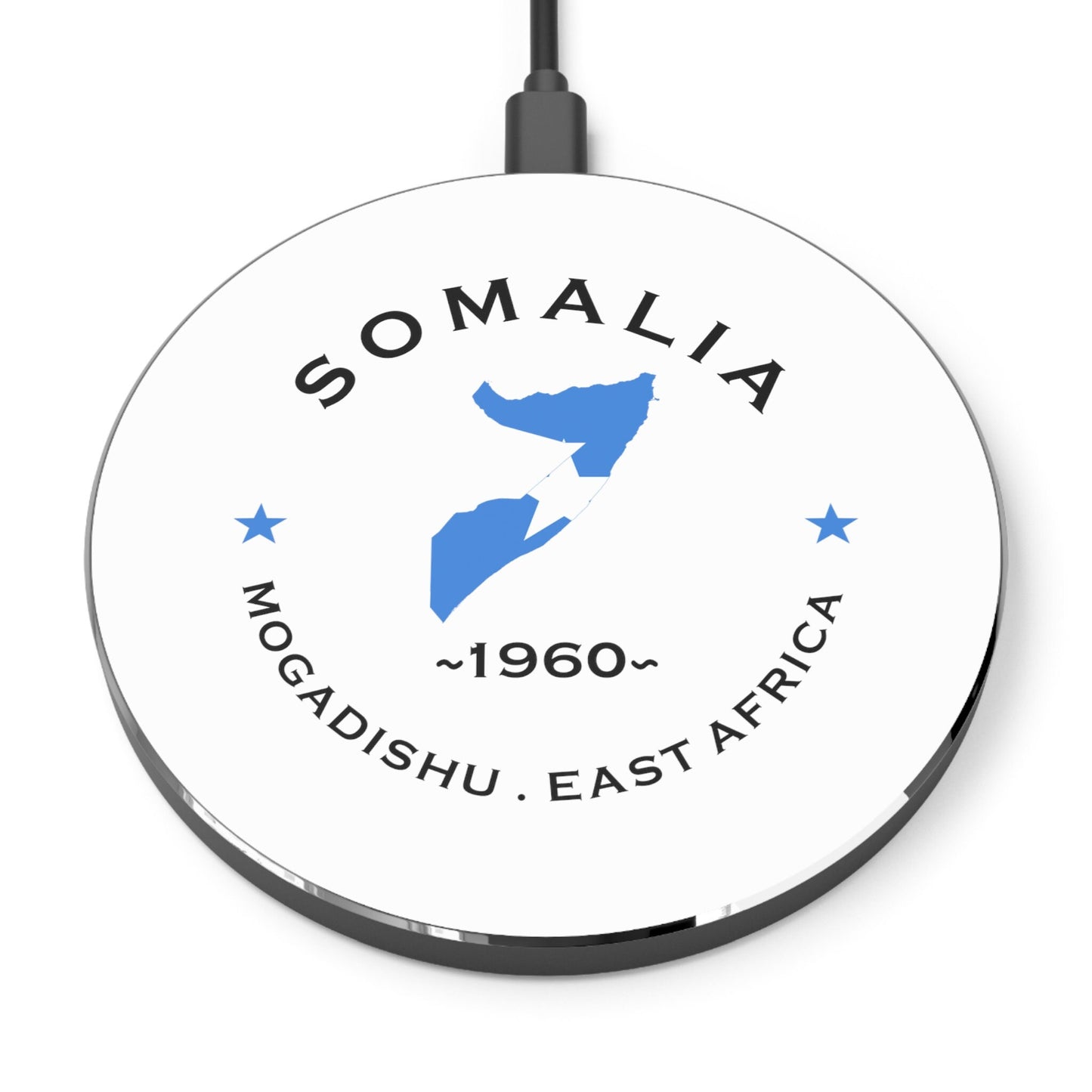 Somalia Wireless Charger- Iphone and Android phones