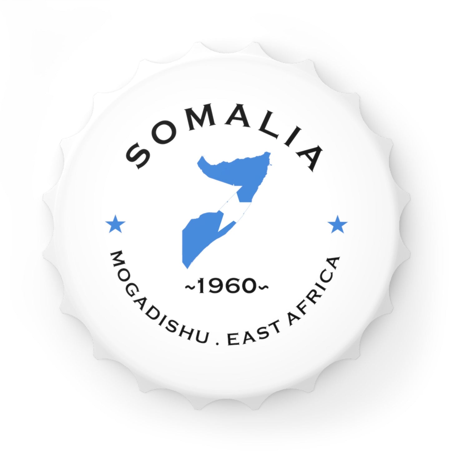 Somalia Bottle Opener and Fridge Magnet