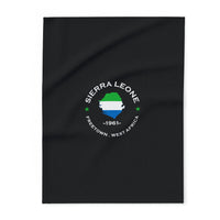 Sierra Leone Inspired Premium Fleece blanket