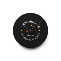 Seychelles Acrylic Wall Clock