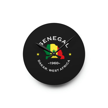 Senegal Acrylic Wall Clock