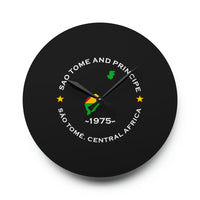 Sao Tome and Principe Wall Clock