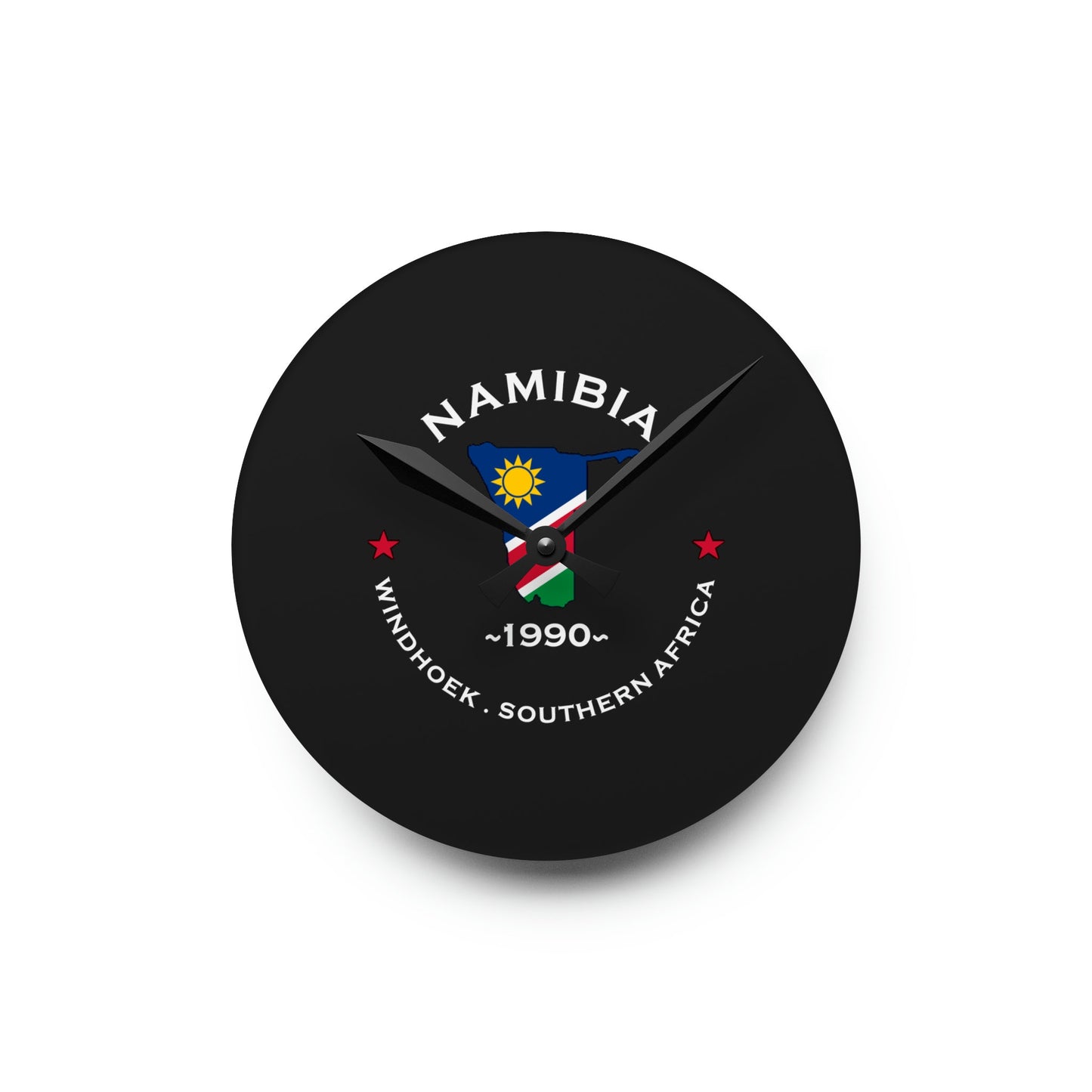 Namibia Acrylic Wall Clock