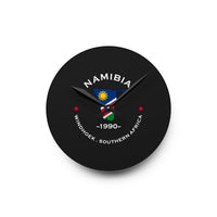 Namibia Acrylic Wall Clock