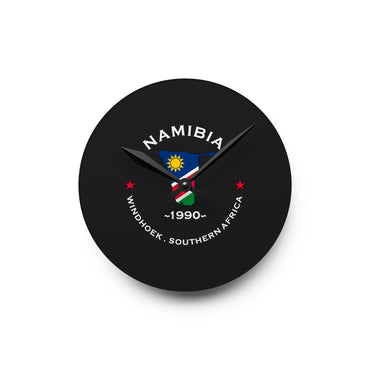 Namibia Acrylic Wall Clock