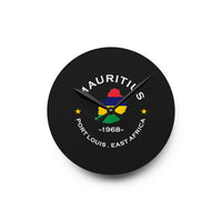 Mauritius Acrylic Wall Clock