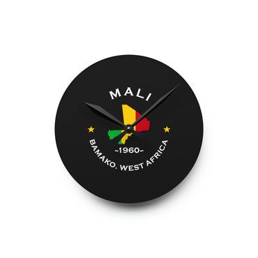 Mali Acrylic Wall Clock