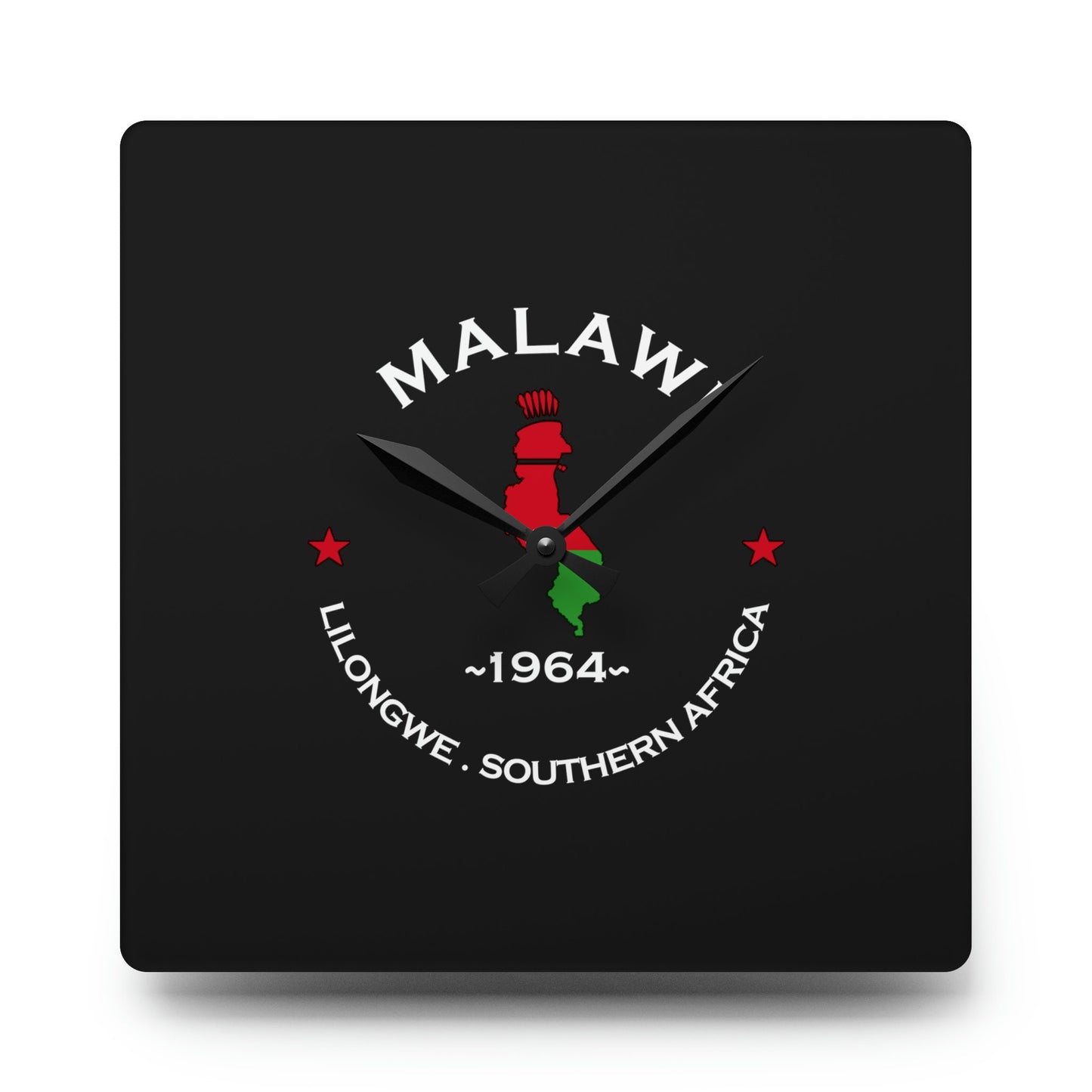 Malawi Acrylic Wall Clock