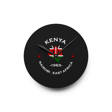 Kenya Acrylic Wall Clock