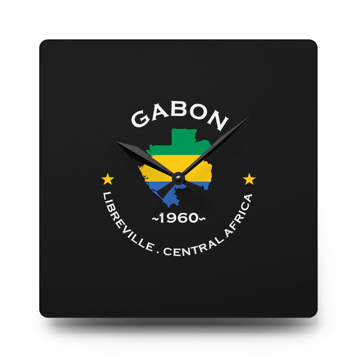 Gabon Wall Clock