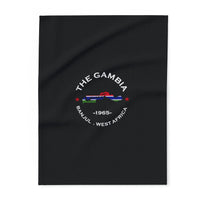 Gambia Premium Fleece blanket