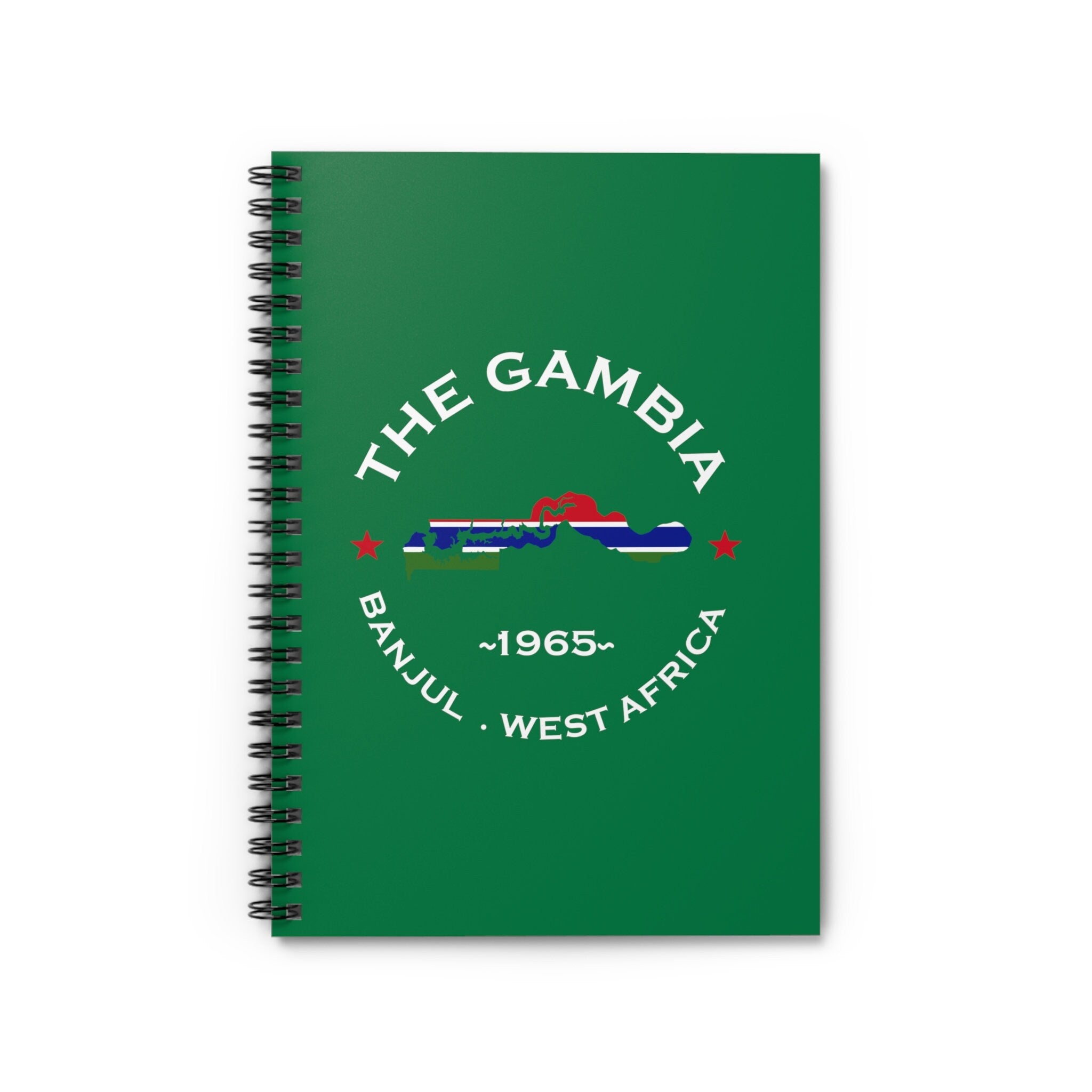 Gambia Spiral Notebook