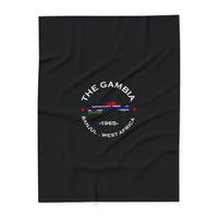 Gambia Premium Fleece blanket