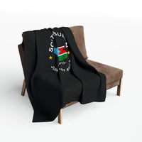 South Sudan Premium Fleece blanket