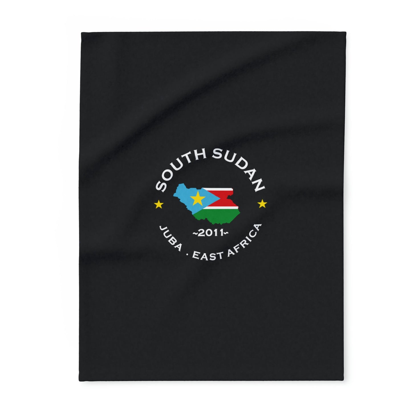 South Sudan Premium Fleece blanket