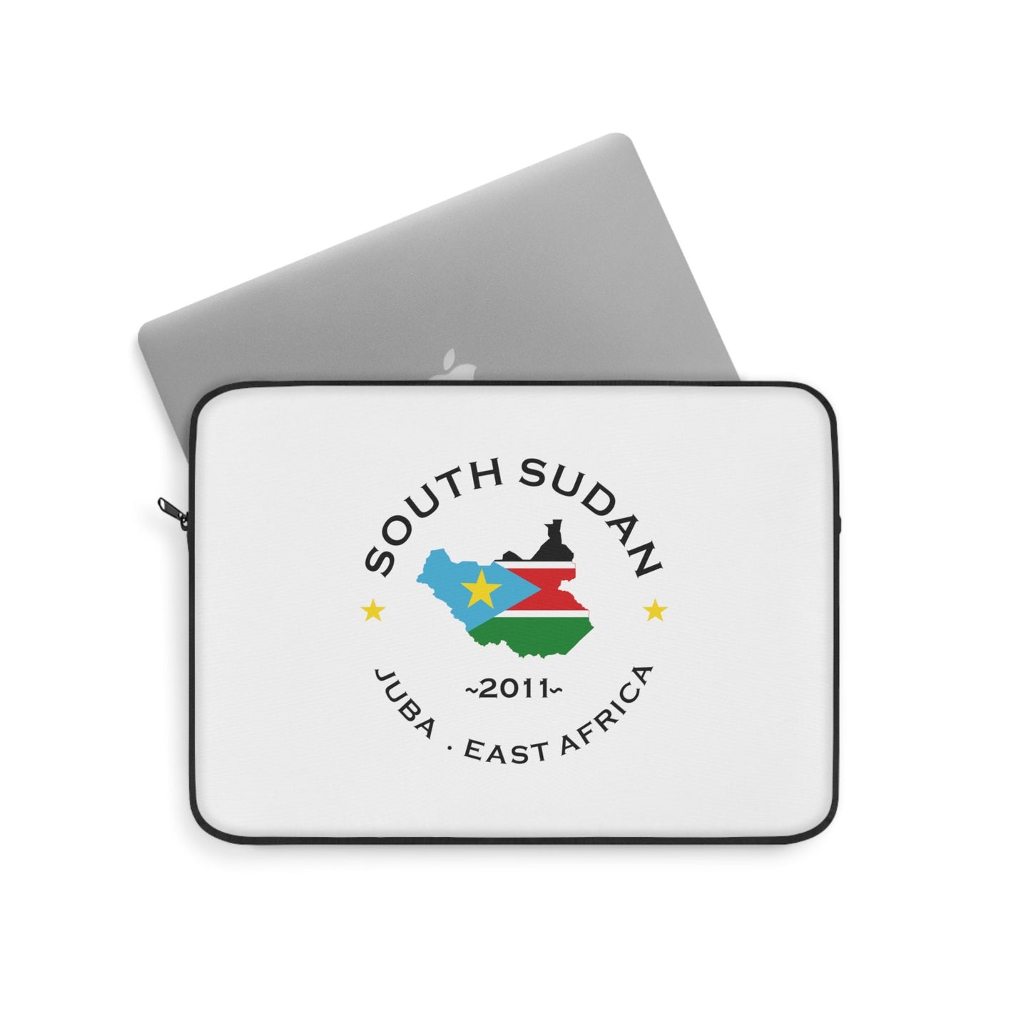 South Sudan Laptop Sleeve- 13 inch