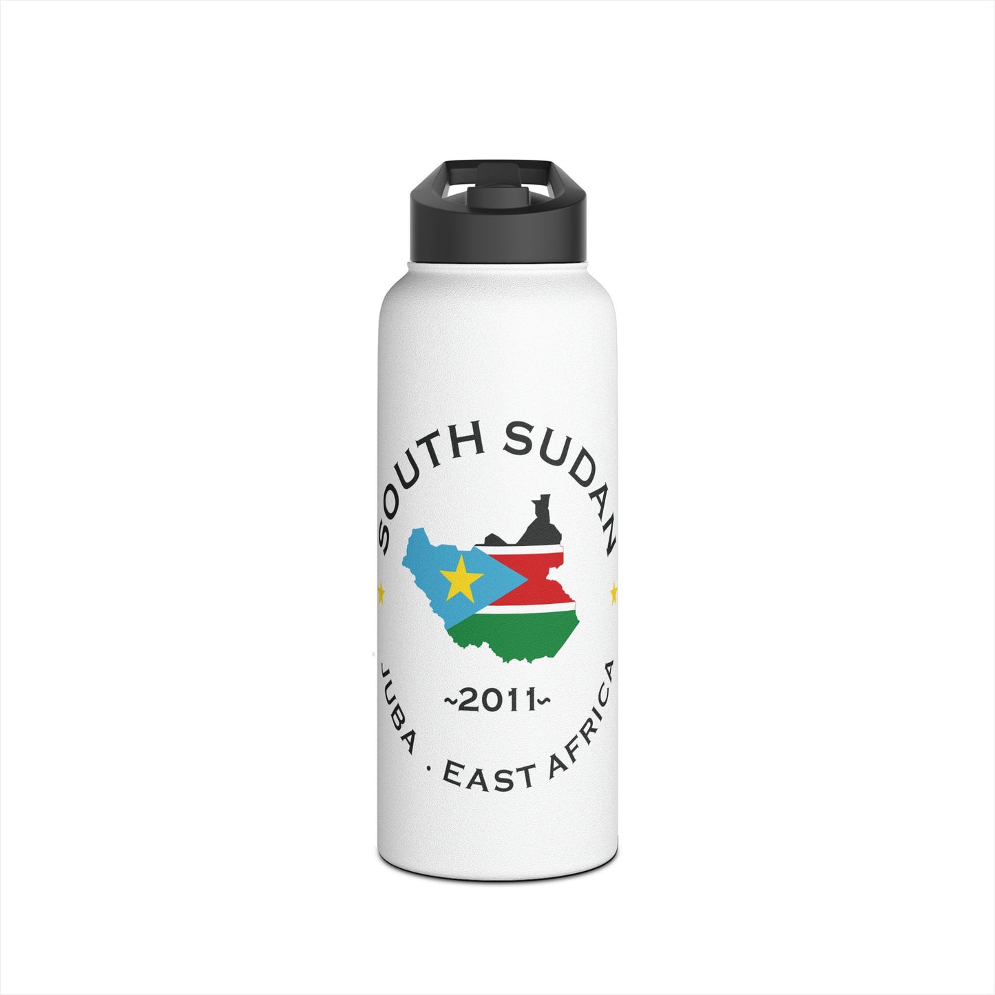 South Sudan Stainless Steel Water Bottle.