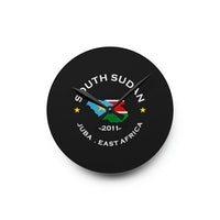 South Sudan Acrylic Wall Clock