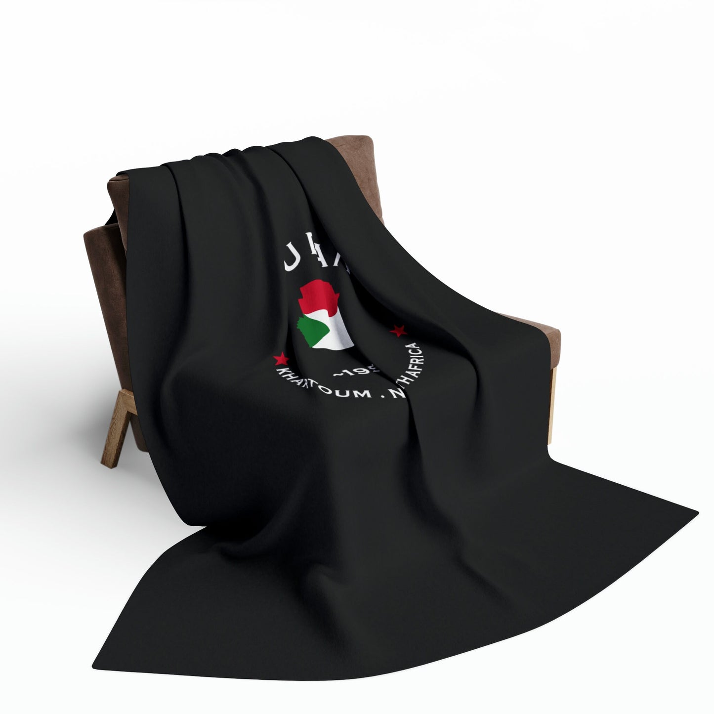 Sudan Inspired Premium Fleece blanket