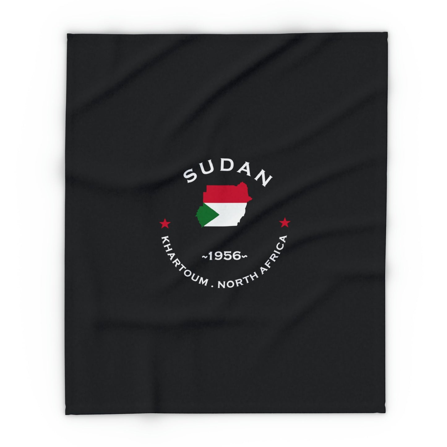 Sudan Inspired Premium Fleece blanket