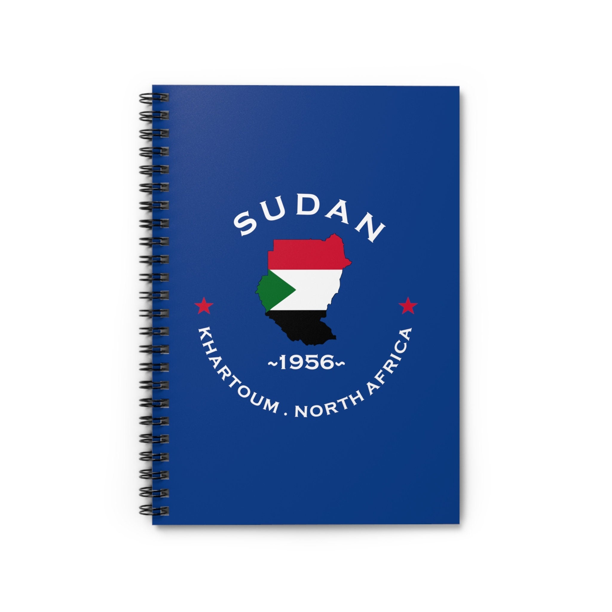 Sudan Spiral Notebook