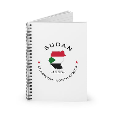 Sudan Spiral Notebook