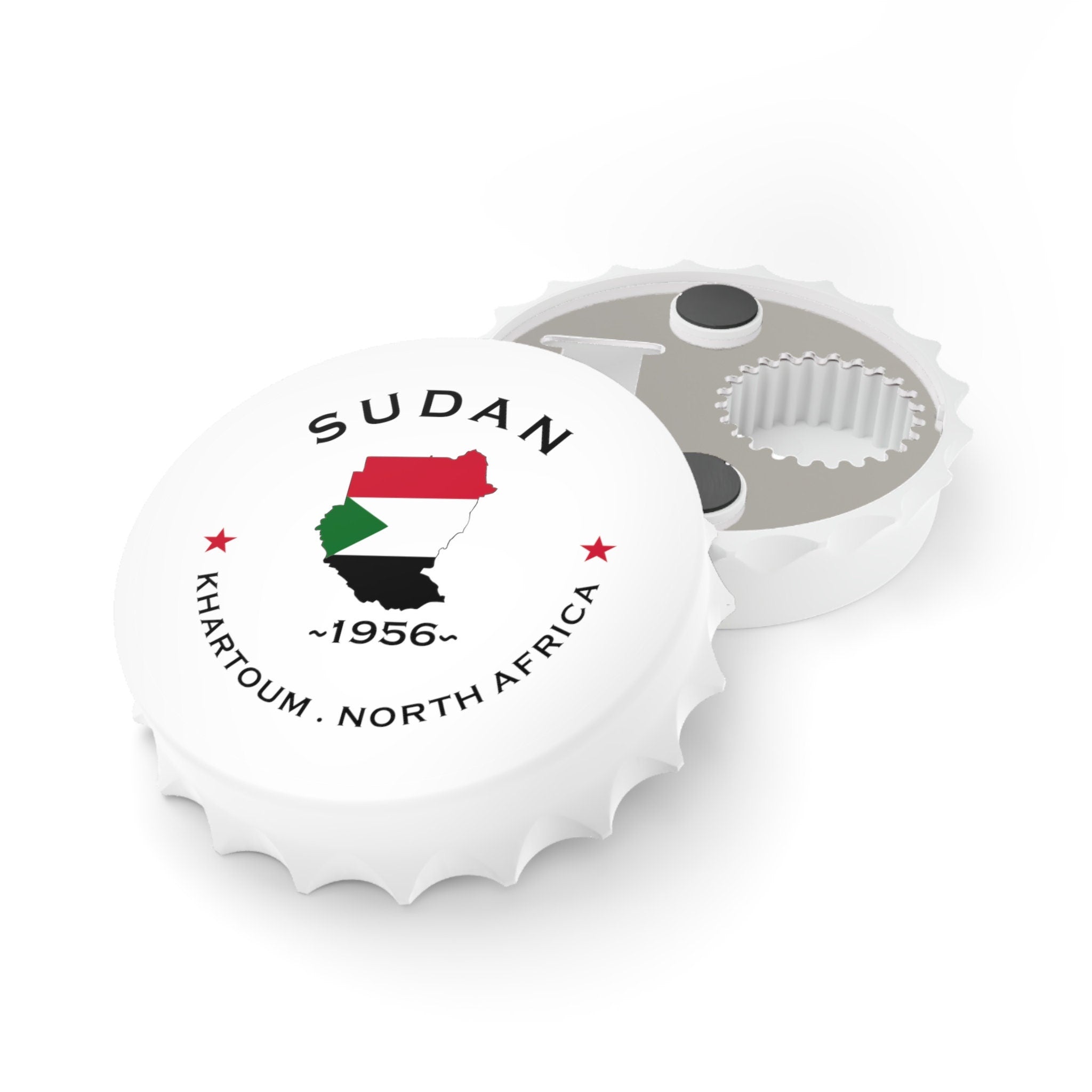 Sudan Bottle Opener and Fridge Magnet