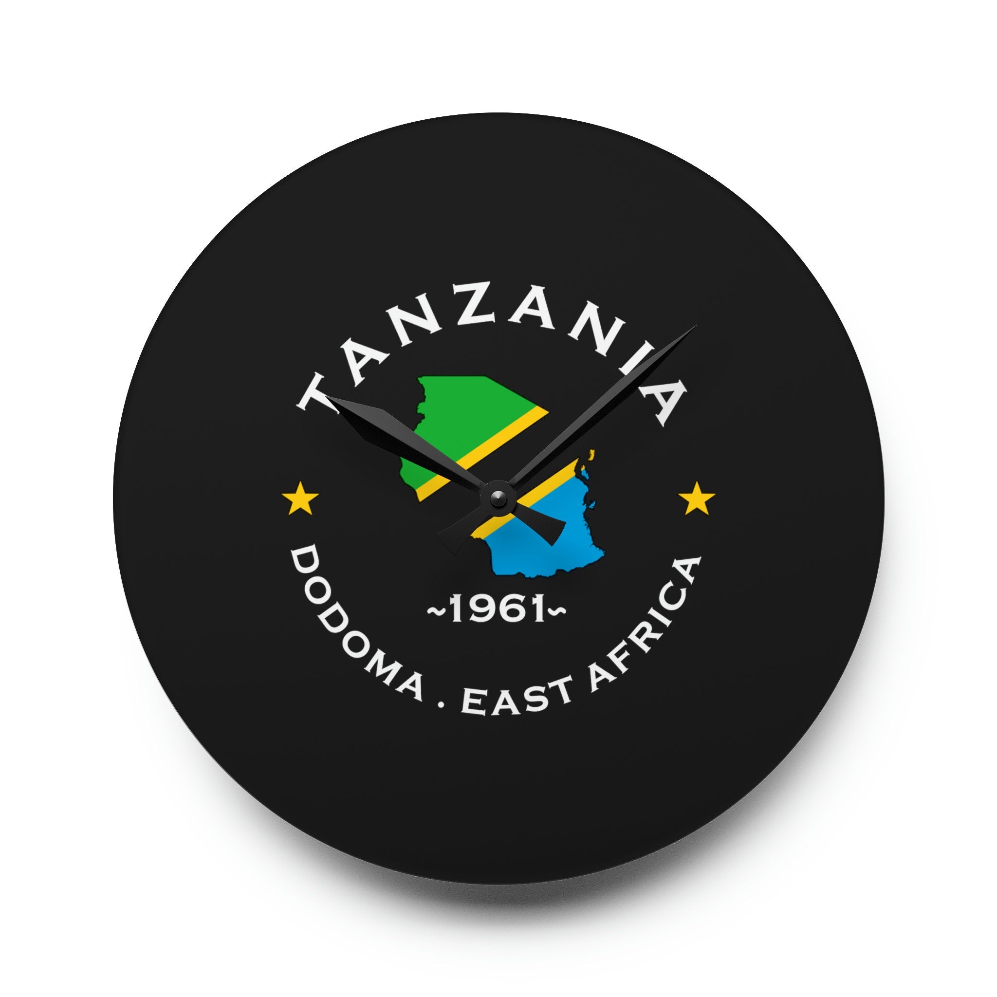 Tanzania Acrylic Wall Clock