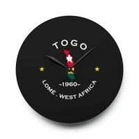 Togo Acrylic Wall Clock