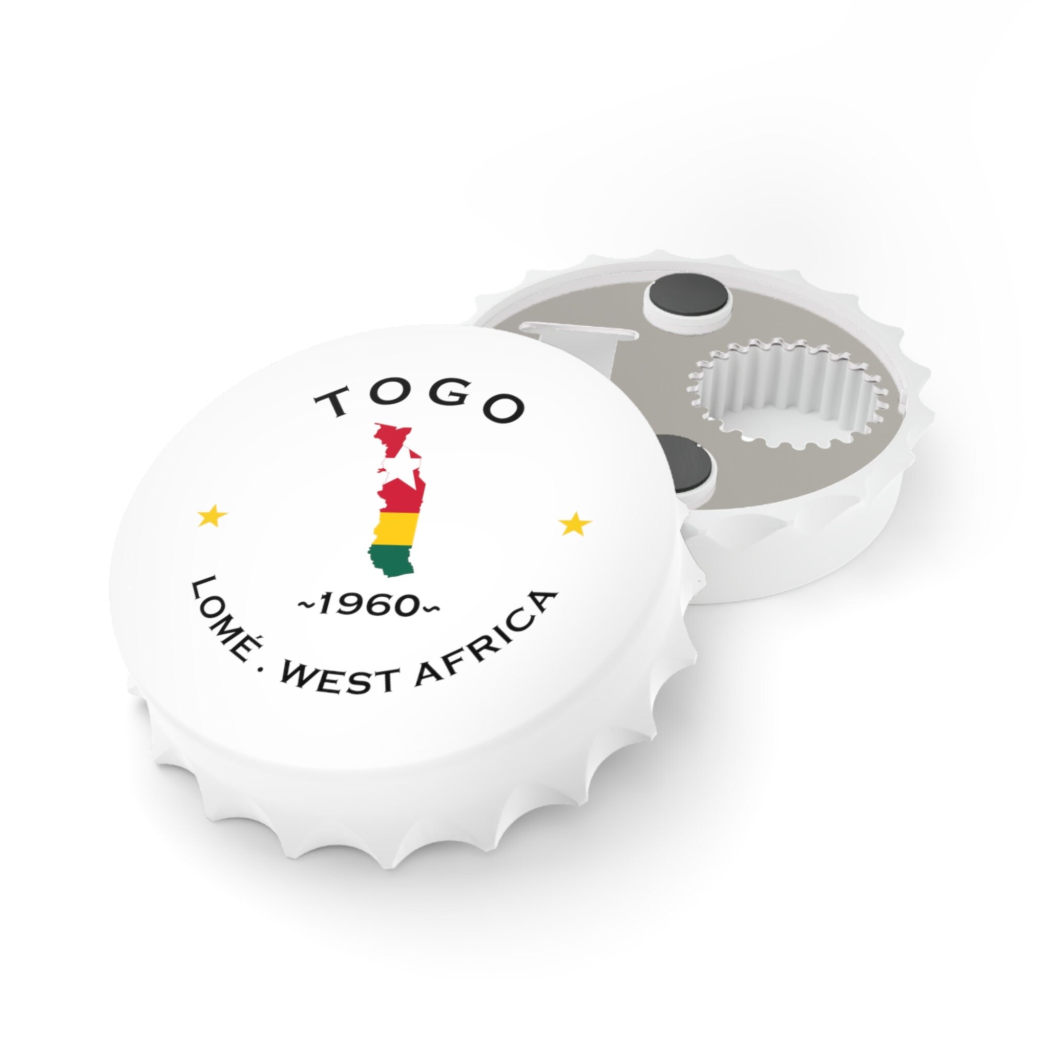 Togolese  Bottle Opener and Fridge Magnet