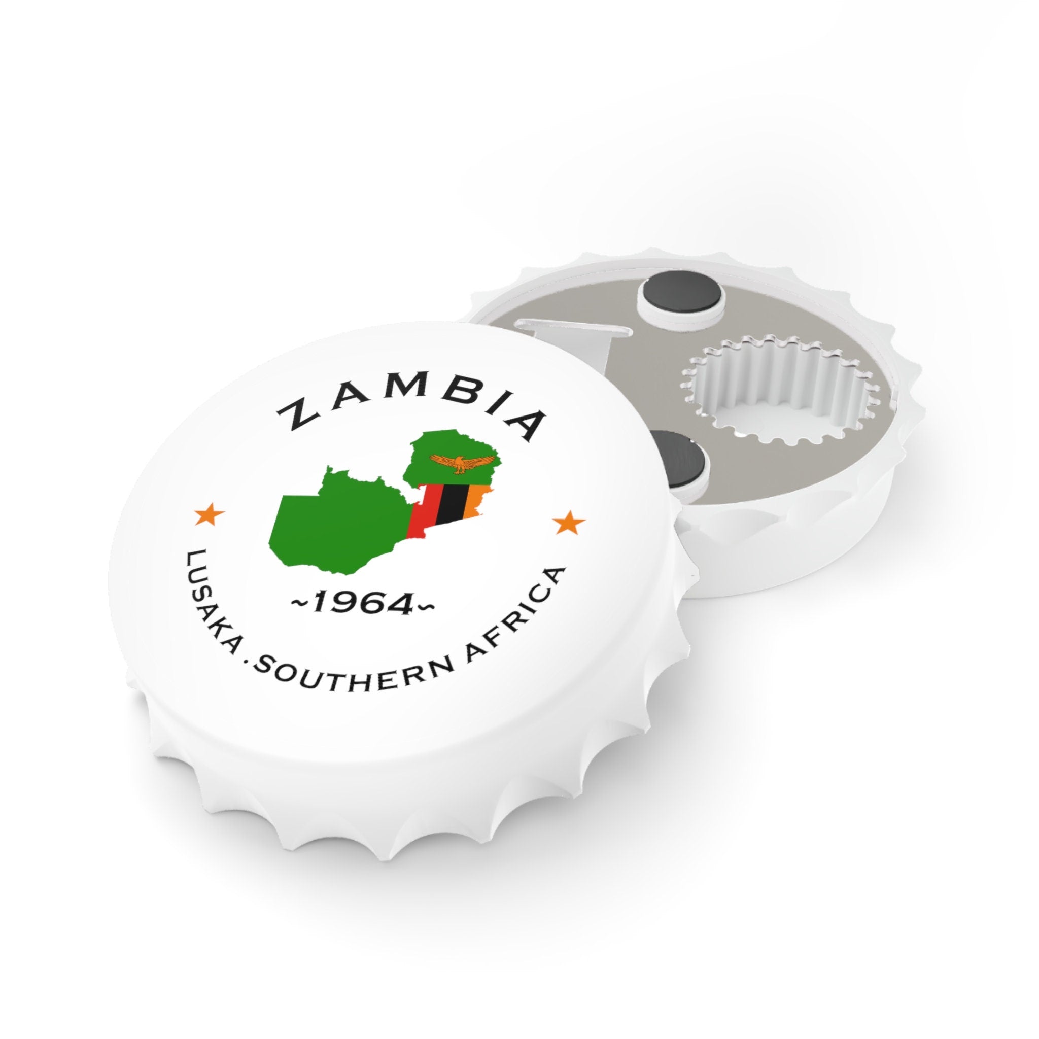 Zambian Bottle Opener and Fridge Magnet.