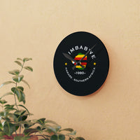 Zimbabwe Acrylic Wall Clock