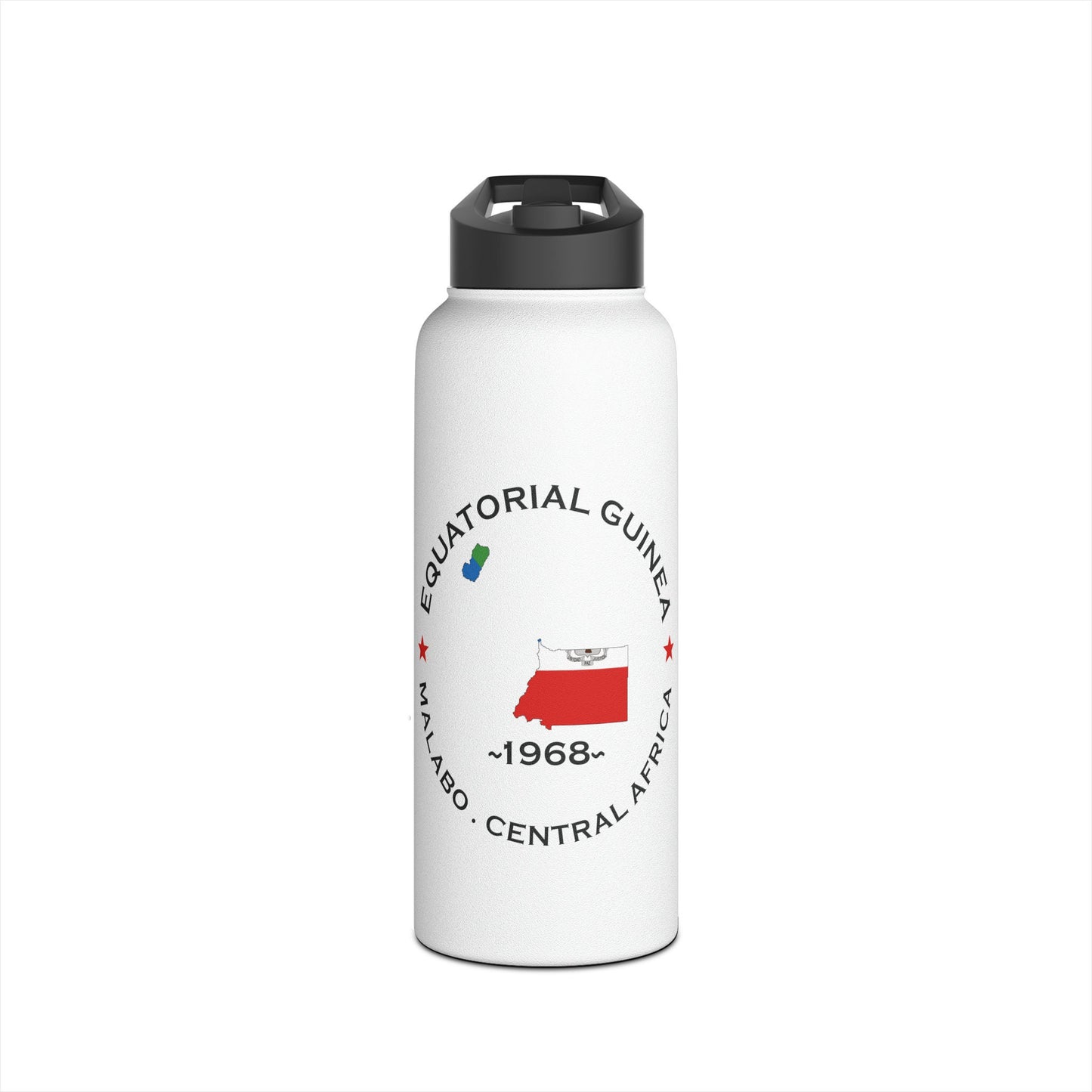 Equatorial Guinea Stainless Steel Water Bottle