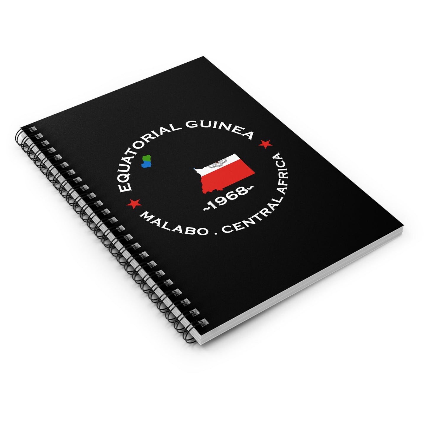 Equatorial Guinea Spiral Notebook