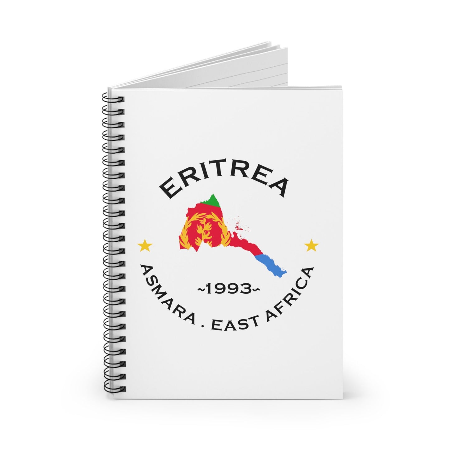 Eritrea Spiral Notebook