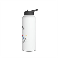 Eritrea Steel Water Bottle, Standard Lid