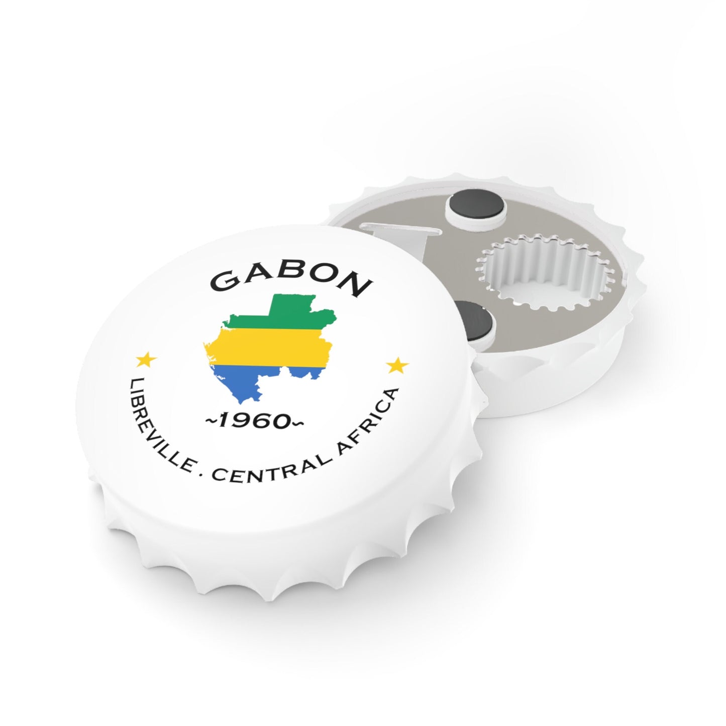 Gabon Bottle Opener and Fridge Magnet