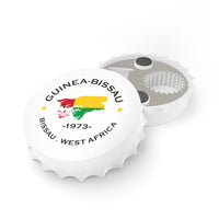 Guinea-Bissau Bottle Opener and Fridge Magnet