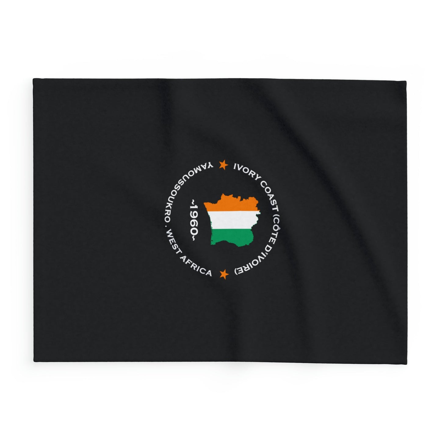 Ivory Coast Premium Fleece blanket