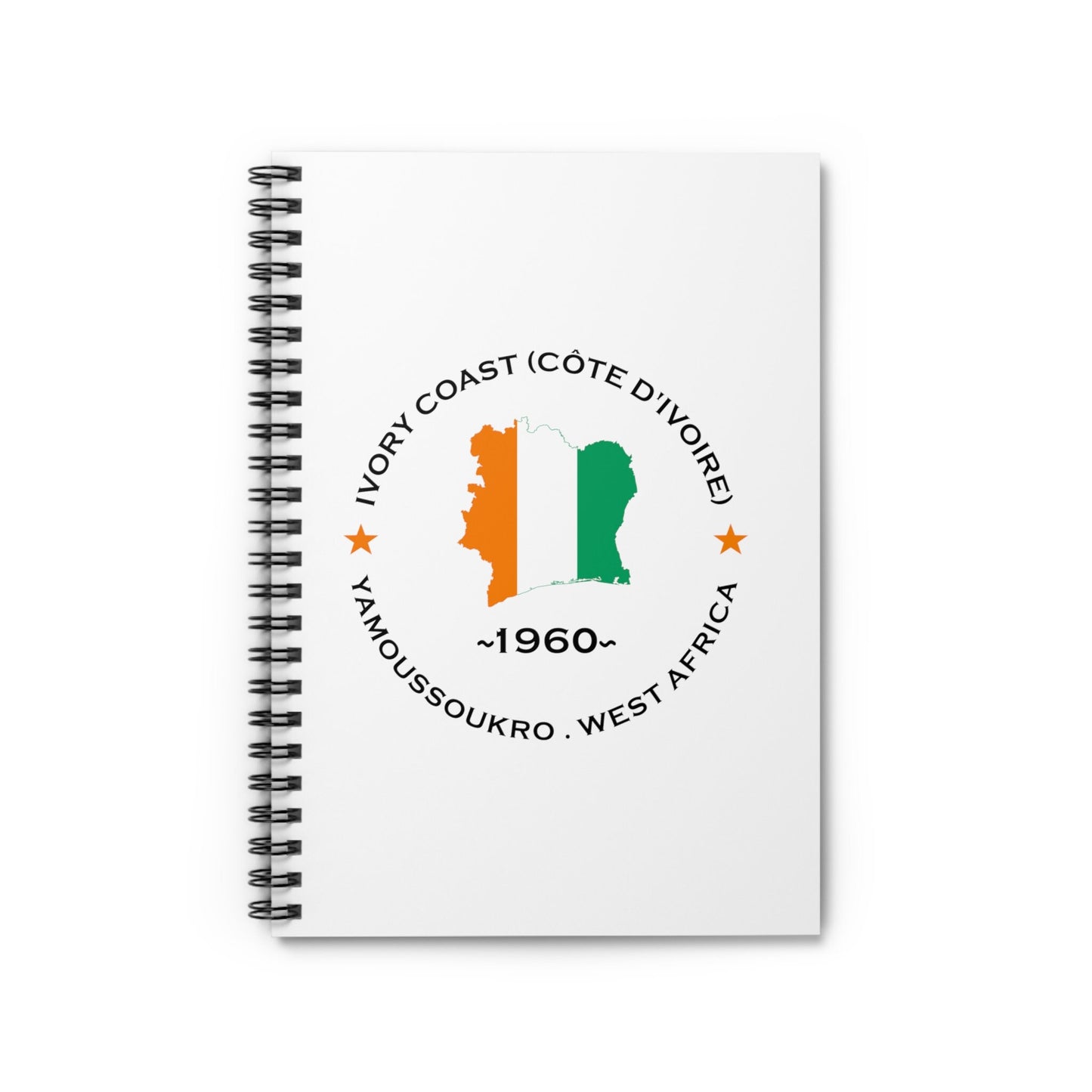 Ivory Coast Spiral Notebook