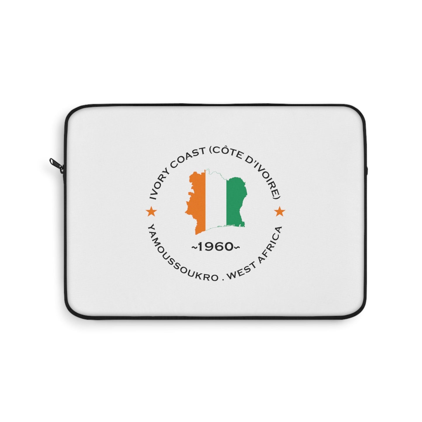 Ivory Coast Laptop Sleeve- 13 inch,