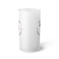 Liberia  Frosted Glass Beer Mug