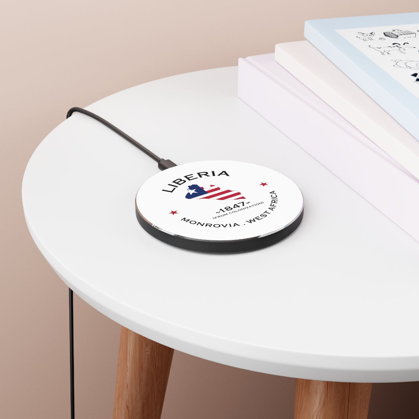 Liberia Wireless Charger- Iphone and Android phones