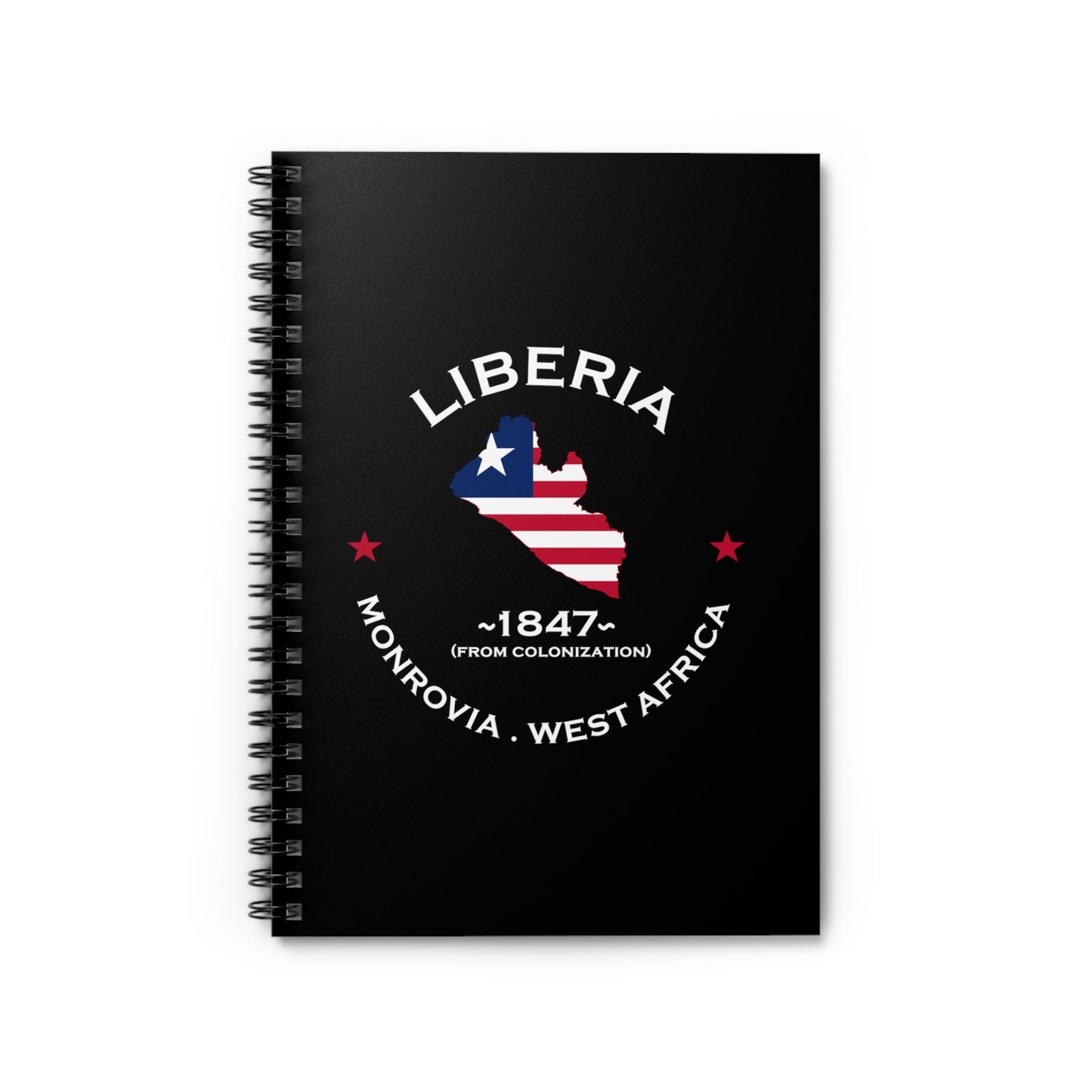 Liberia Spiral Notebook