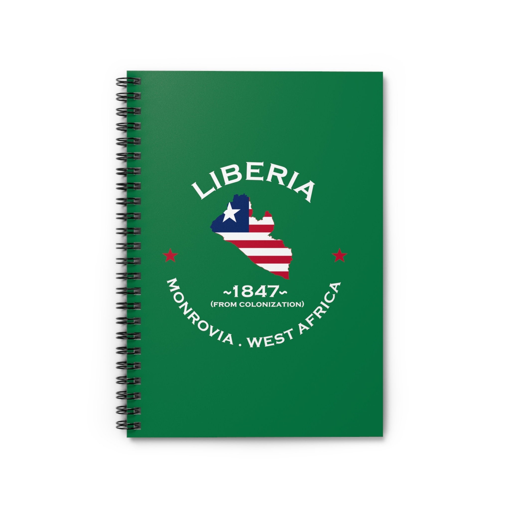 Liberia Spiral Notebook