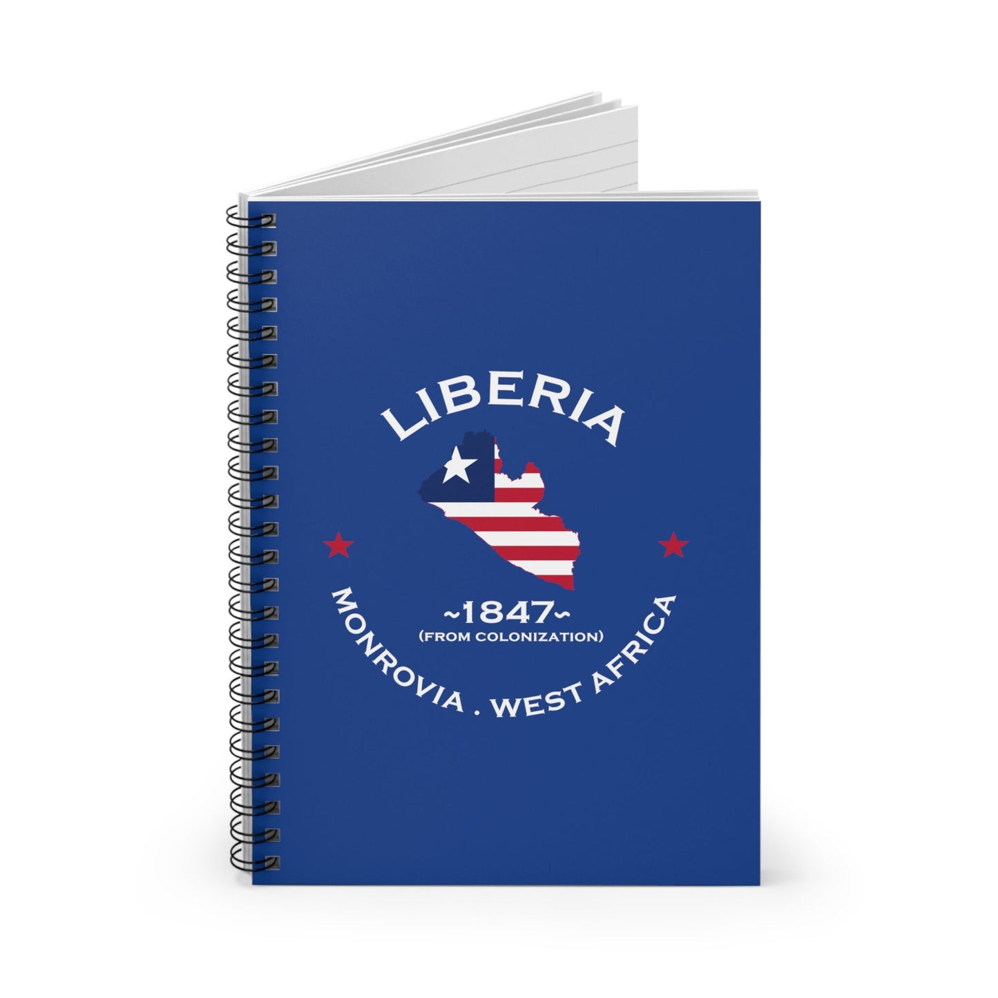 Liberia Spiral Notebook