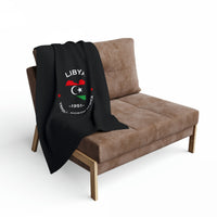 Libya Premium Fleece blanket